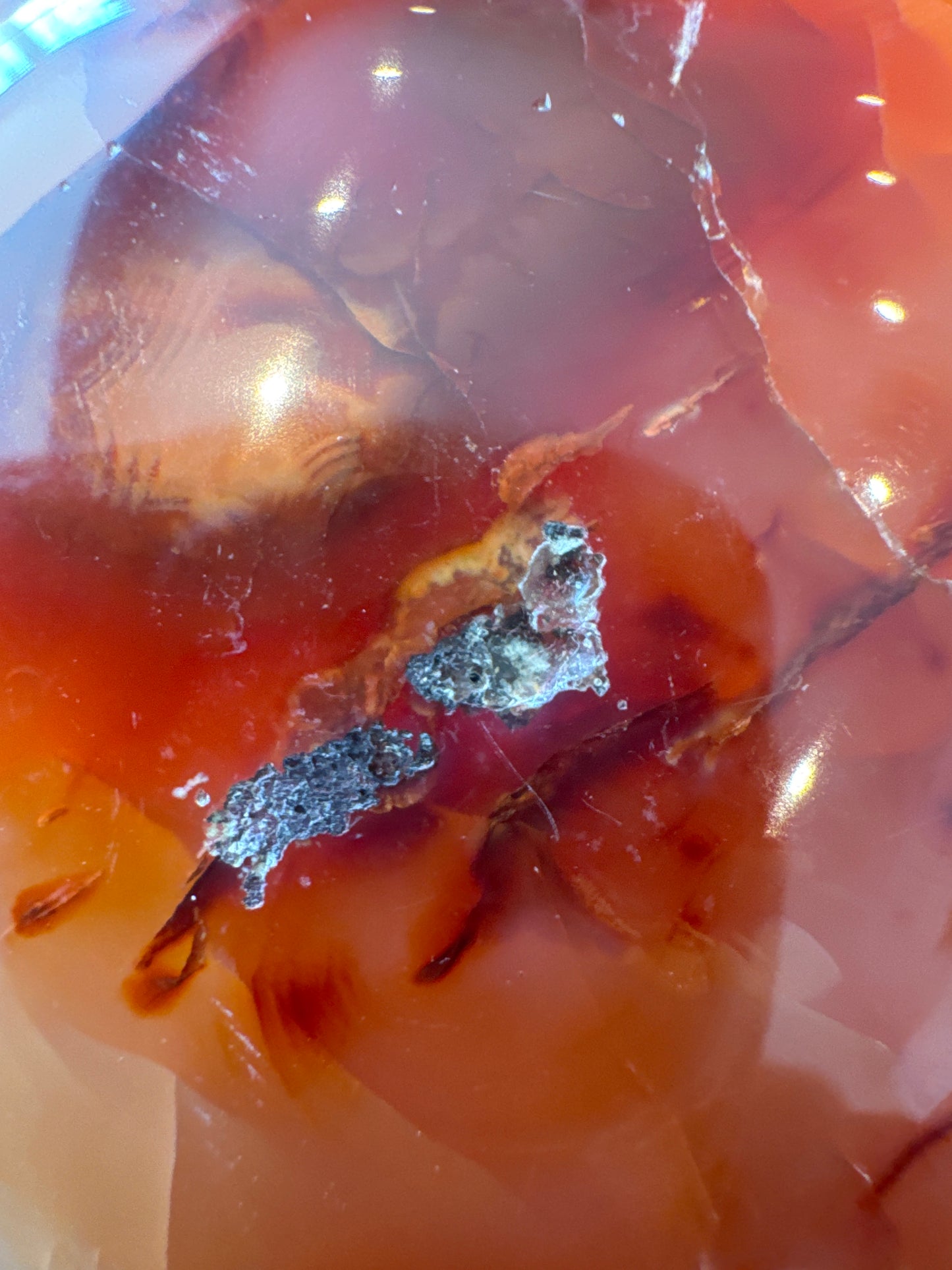Carnelian Heart From Madagascar 248 grams DRB3#7