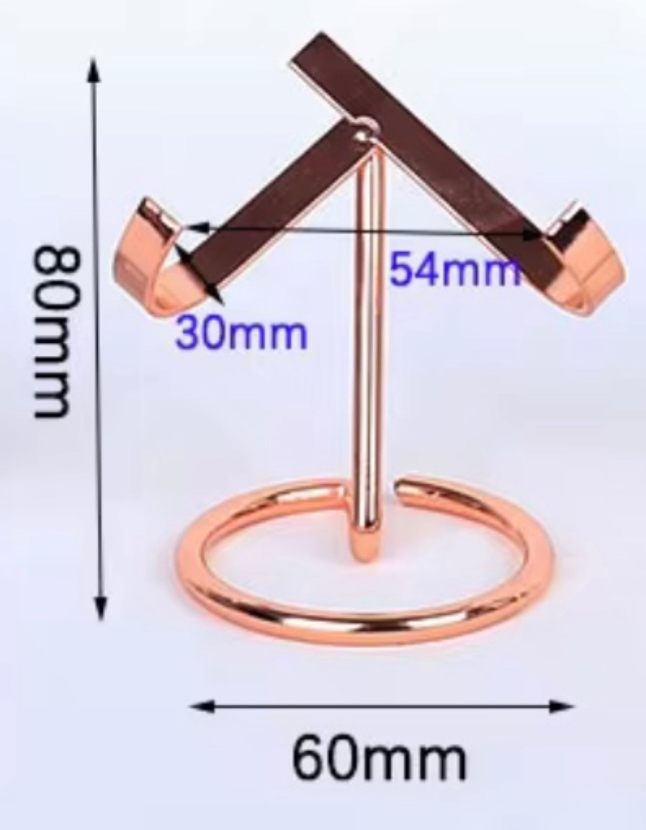 Copper colour stand