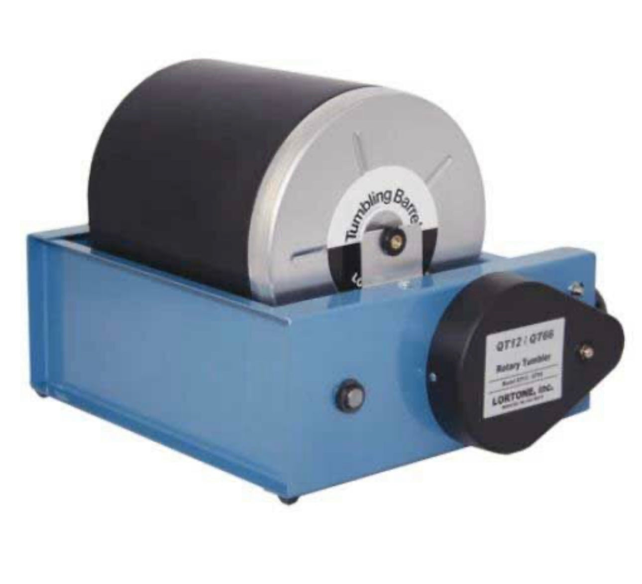 LORTONE QT12 ROTARY TUMBLER — Heavy‑Duty 12lb Rock Tumbling Machine