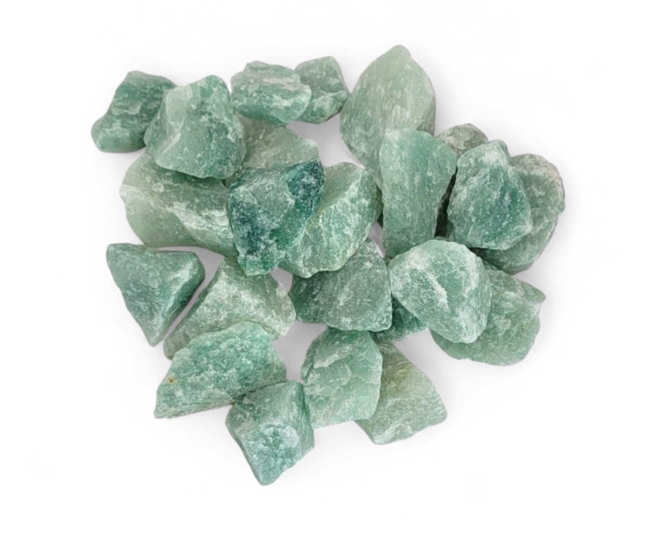 Green aventurine rough per kilo