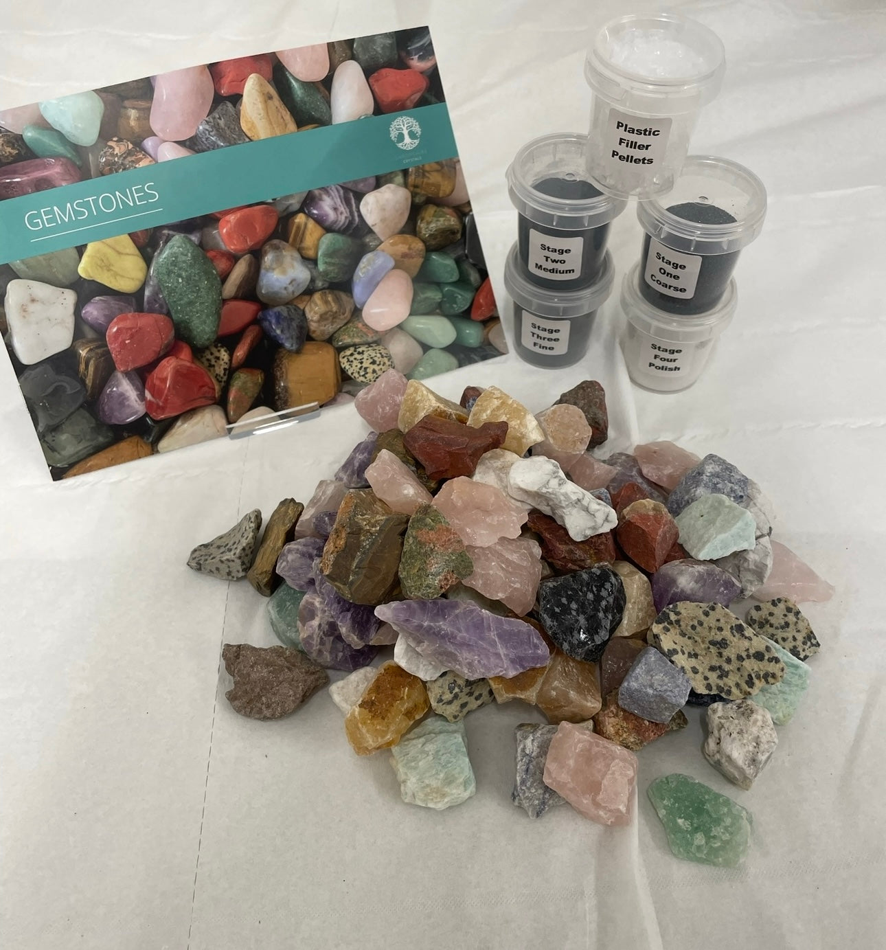 Complete 3lb tumbling kit