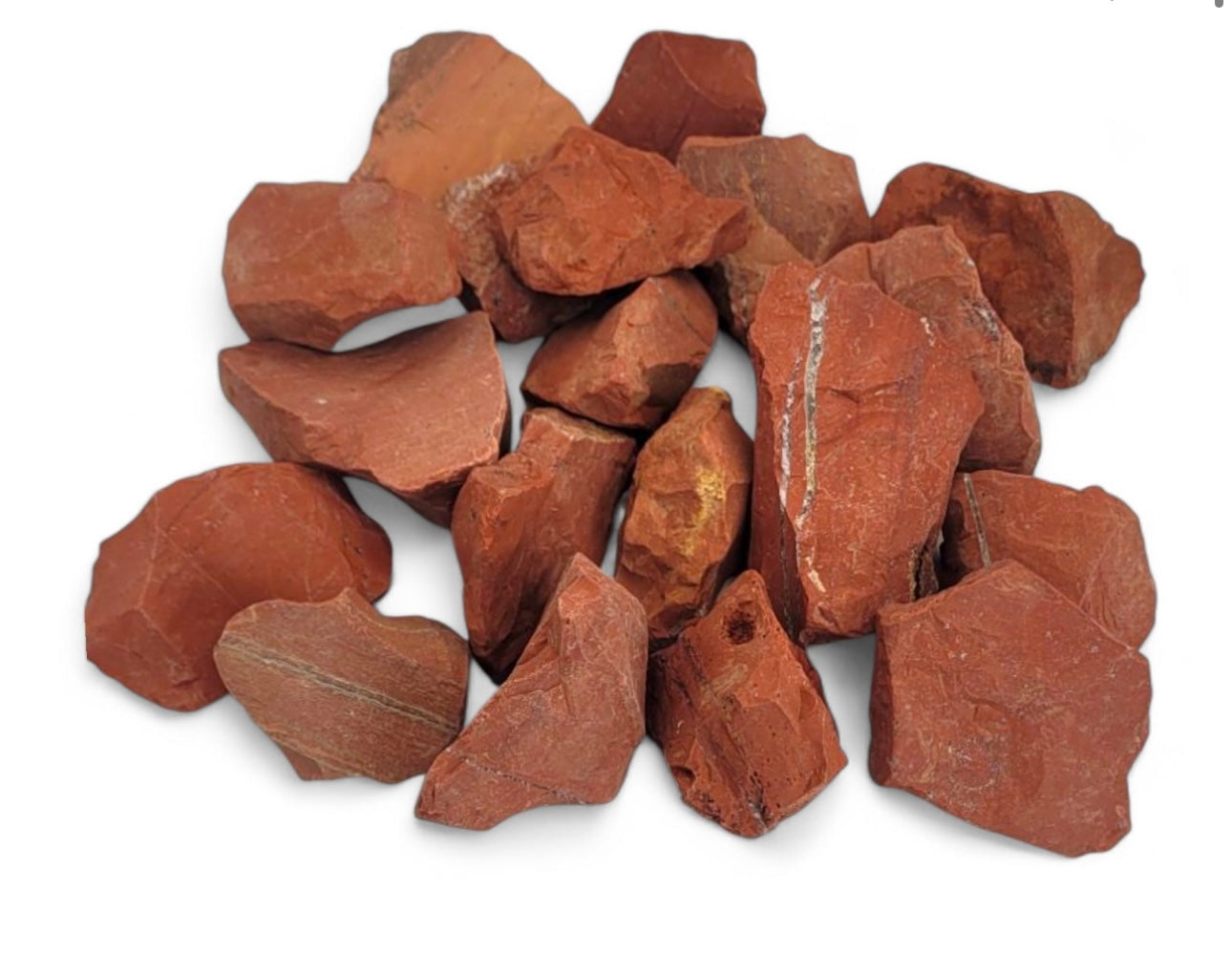 Rough red jasper per kilo