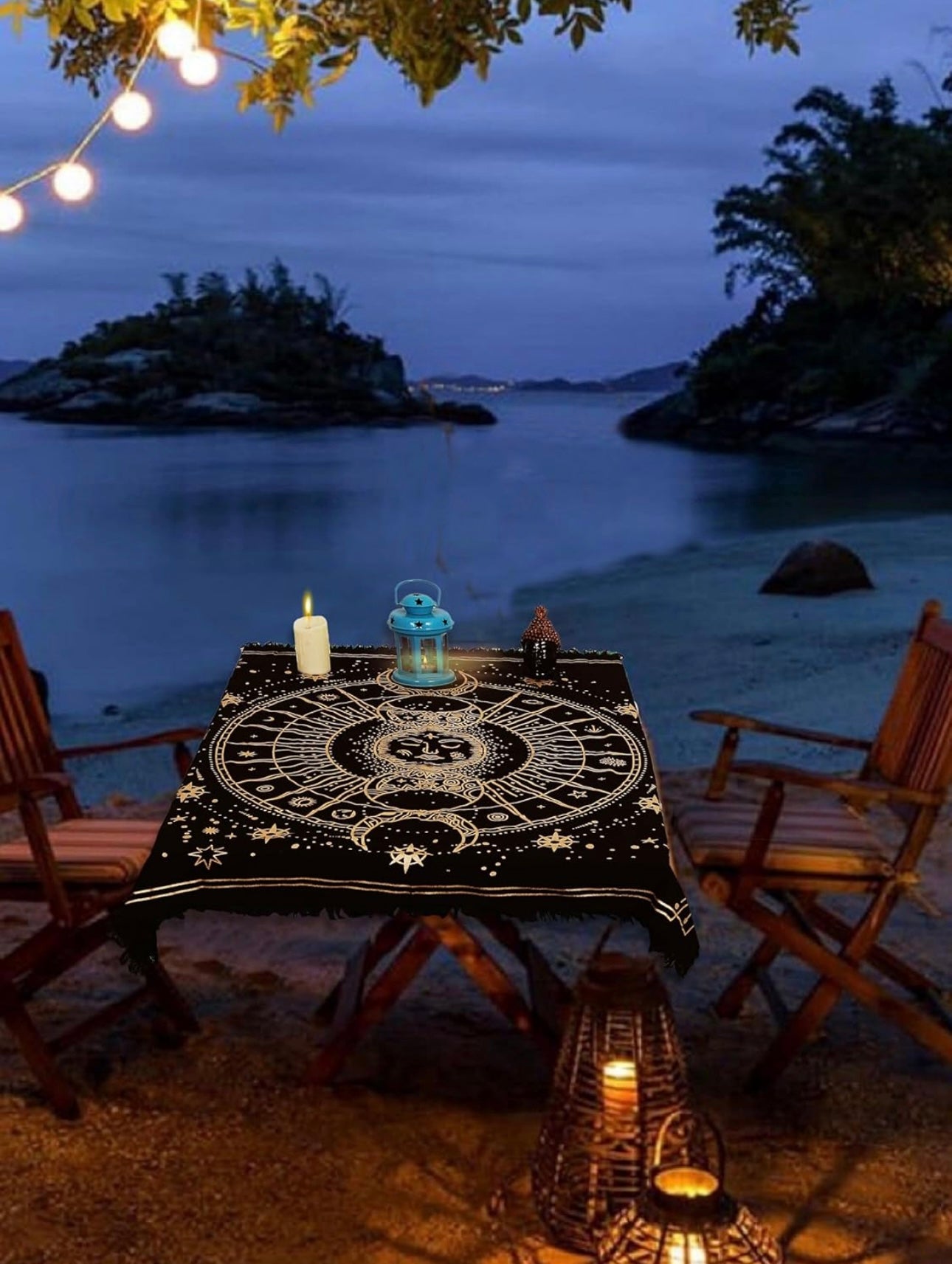 Celestial moon phases