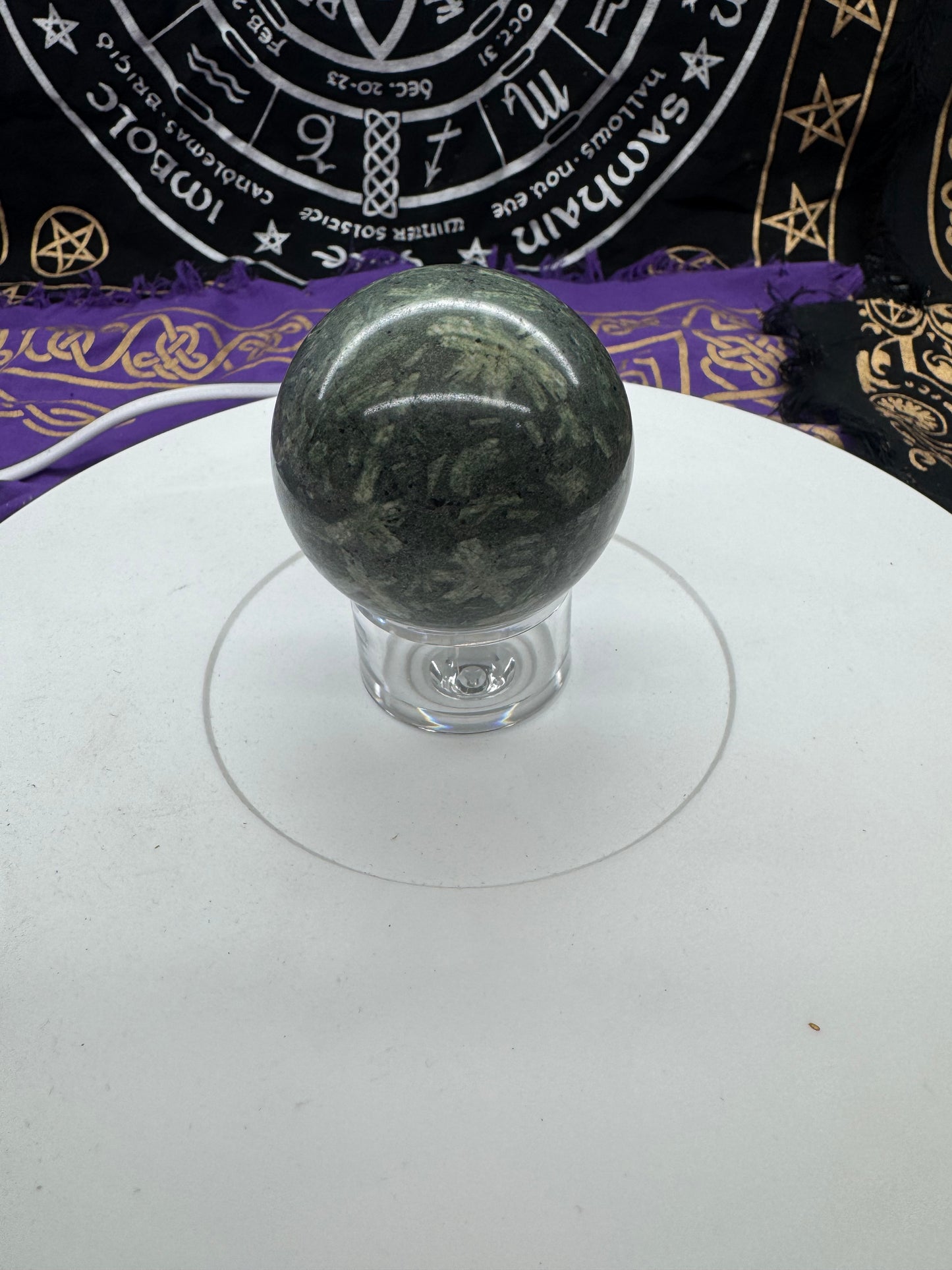 Bamboo jasper sphere lft2#1