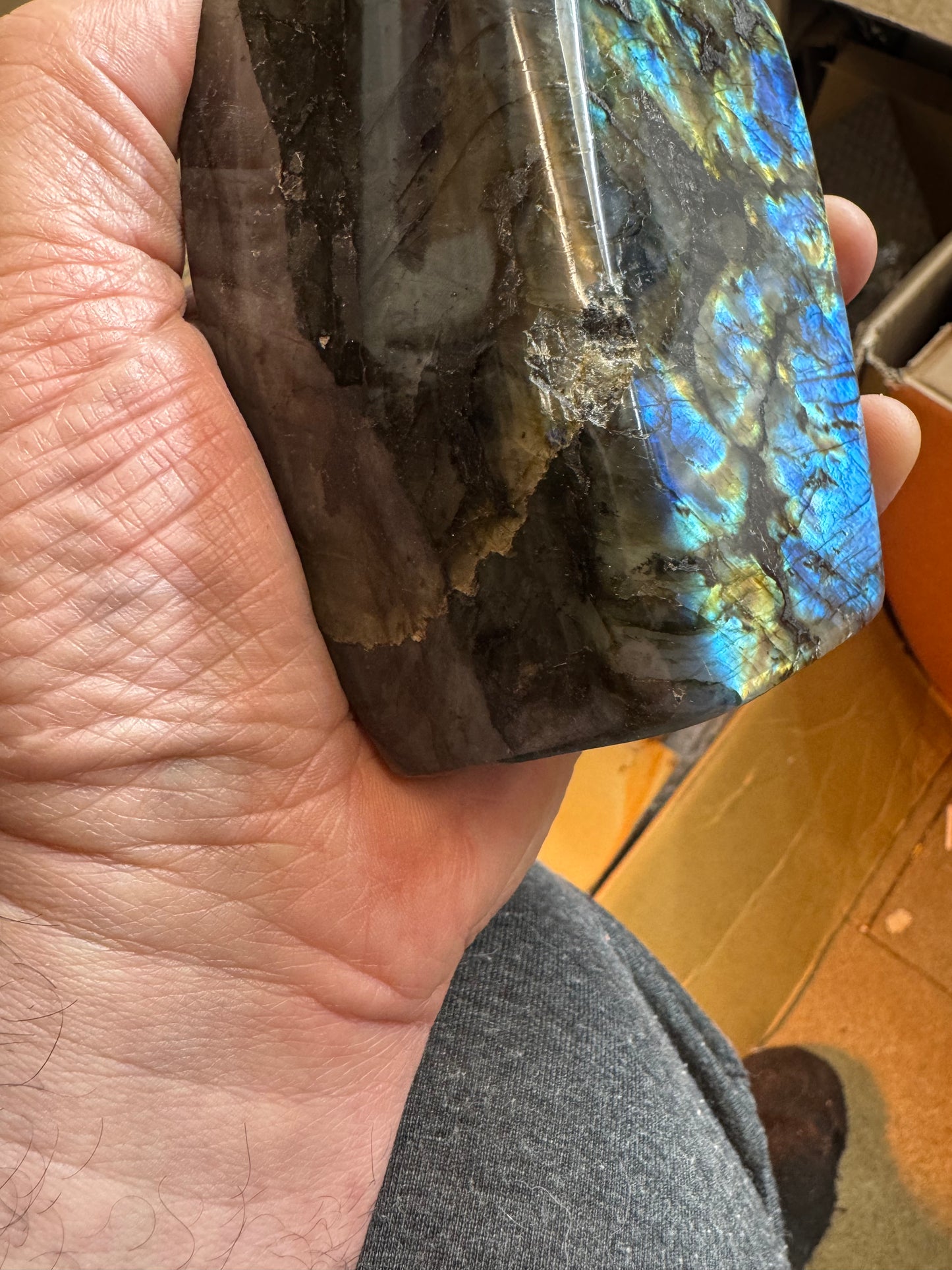 Freeform polished labradorite lft2#7