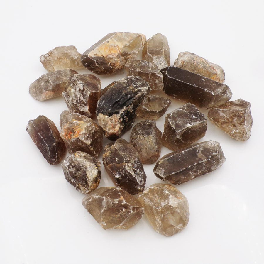 Smokey quartz smaller chunks 20-40mm brazil