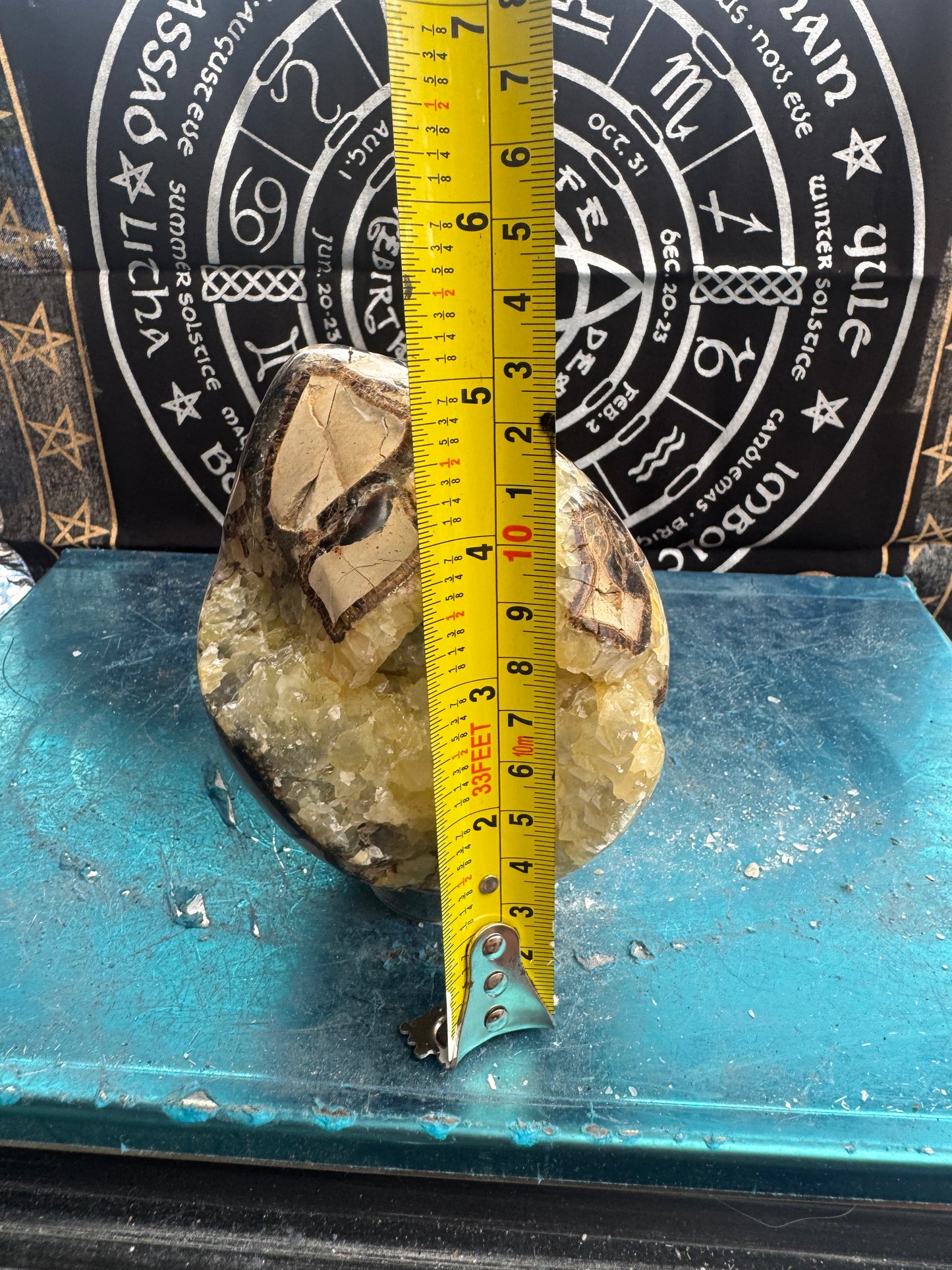 Septarian egg 1.26 kilos please see photos for size DRZ2#1