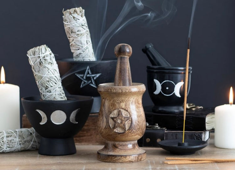 Pestle  and motar