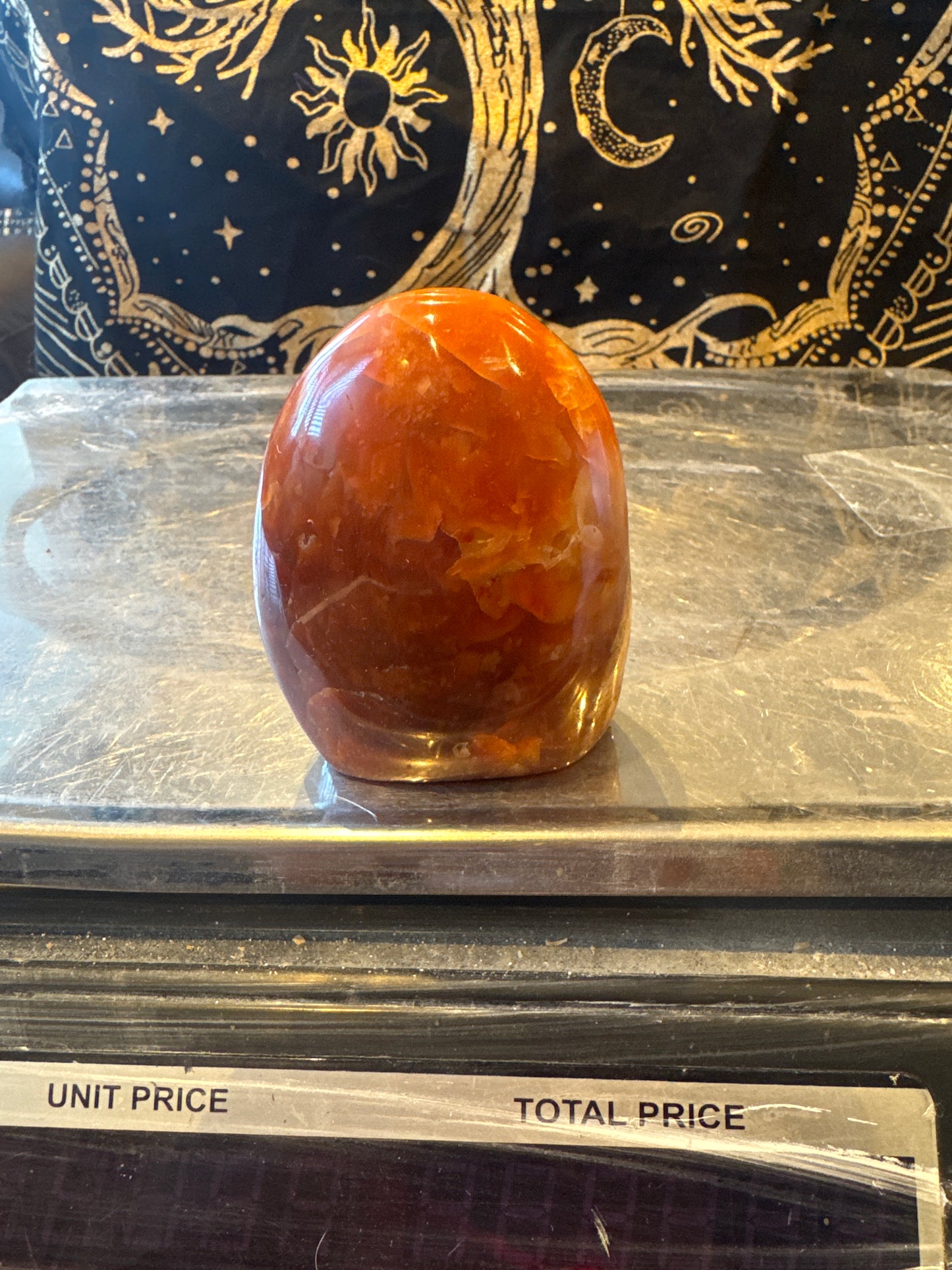 Carnelian freeform  From Madagascar 250 grams  EBY1#8