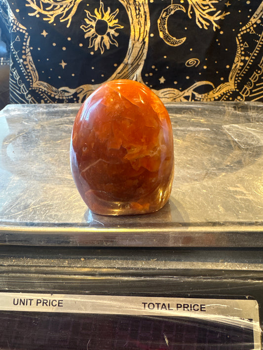 Carnelian freeform  From Madagascar 250 grams  EBY1#8