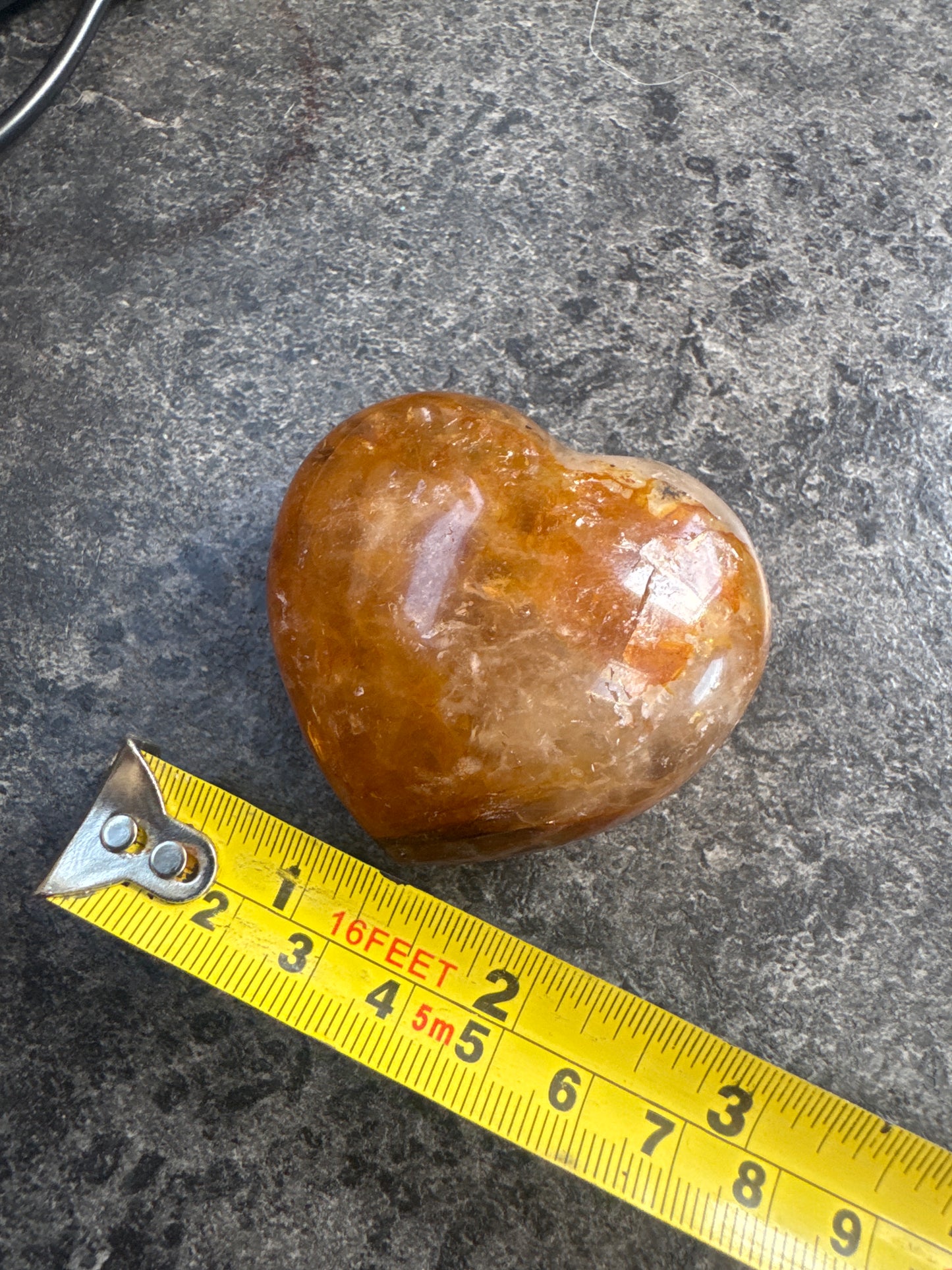 Golden Healer Heart 131 grams EBY2#19