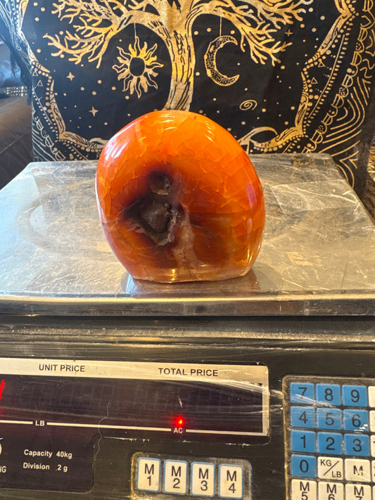Carnelian freeform  From Madagascar 704 grams  EBY1#6
