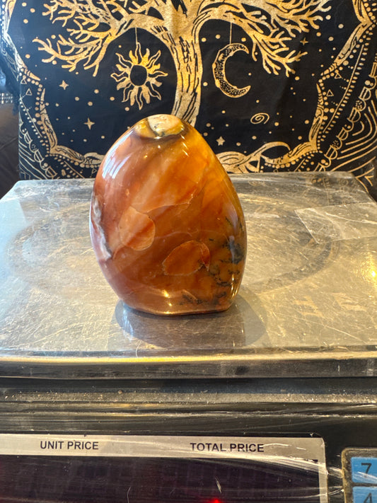 Carnelian freeform  From Madagascar 734 grams  EBY1#5