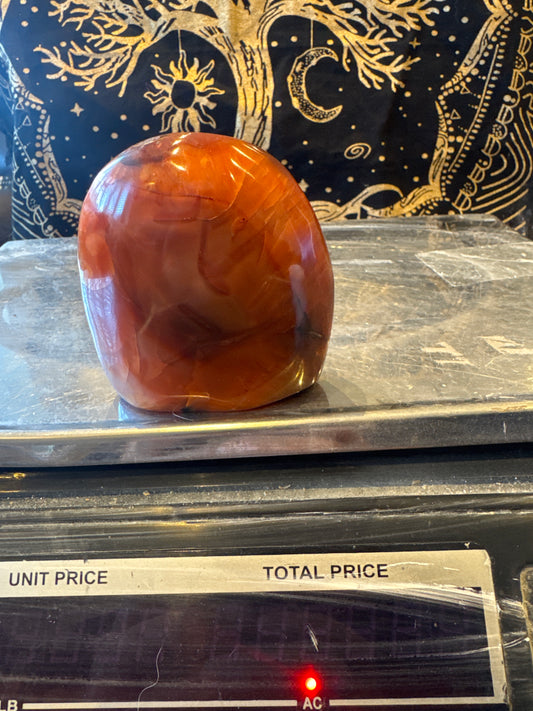 Carnelian freeform  From Madagascar 410 grams  EBY1#7