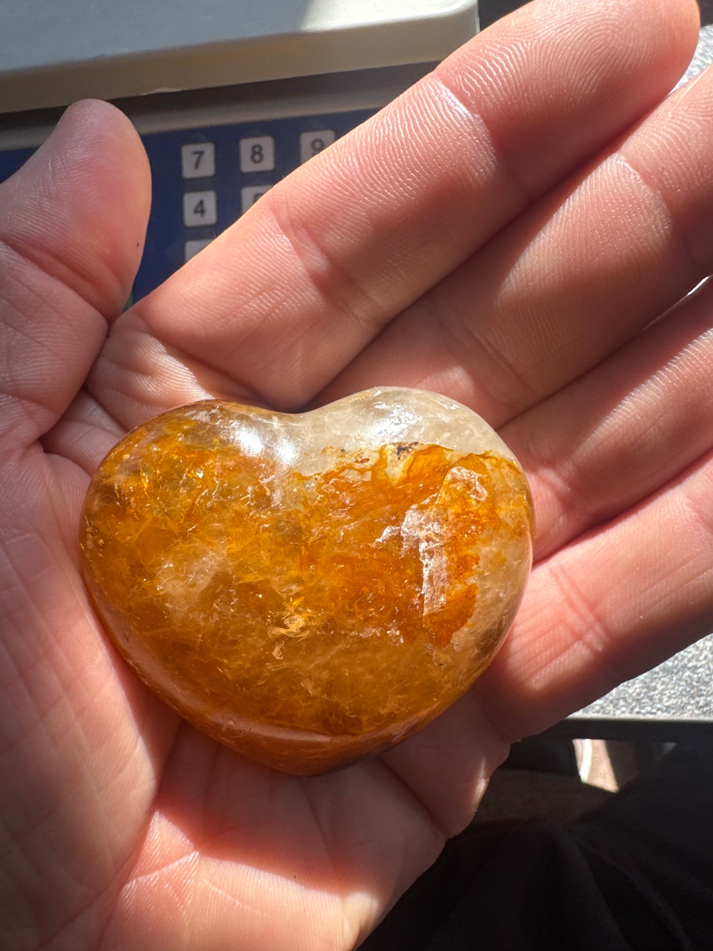 Golden Healer Heart 131 grams EBY2#19