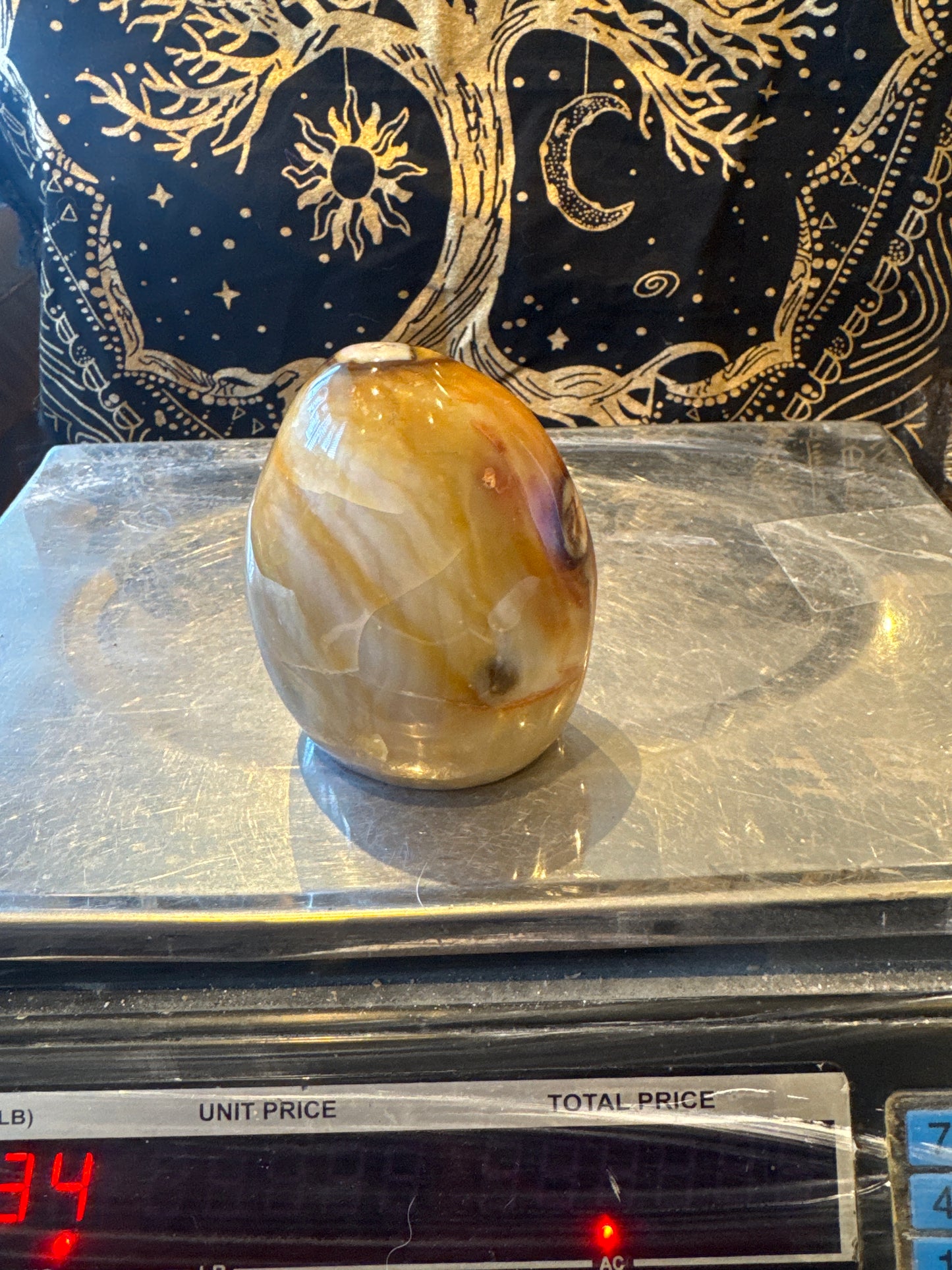 Carnelian freeform  From Madagascar 734 grams  EBY1#5