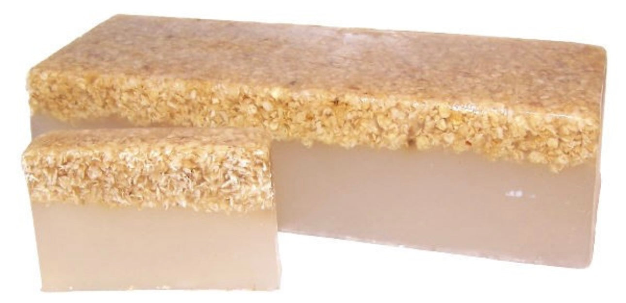 honey and oatmeal vegan friendly soap hand made in the uk