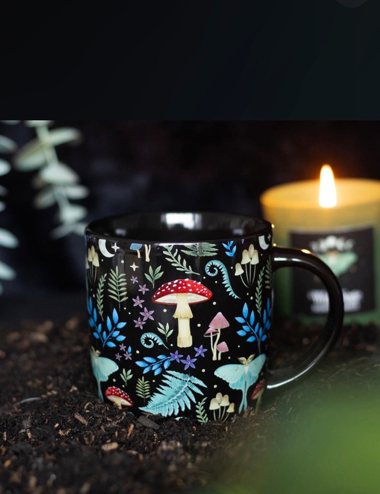 DARK FOREST PRINT MUG