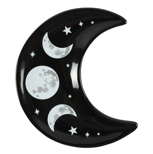 Ceramic Triple Moon Trinket Dish
Dimensions: H1.5cm × W10.5cm × D12cm