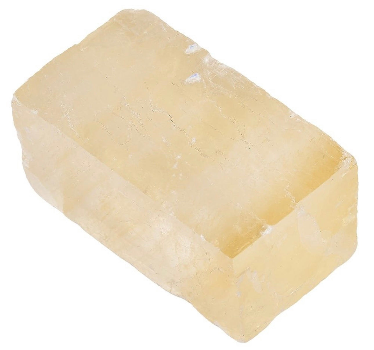 1kg Golden Calcite Natural Rhombohedron specimens approx 2-4"