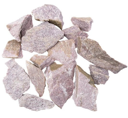 Thulite in Muscovite Quartzite – 1 kg Bag