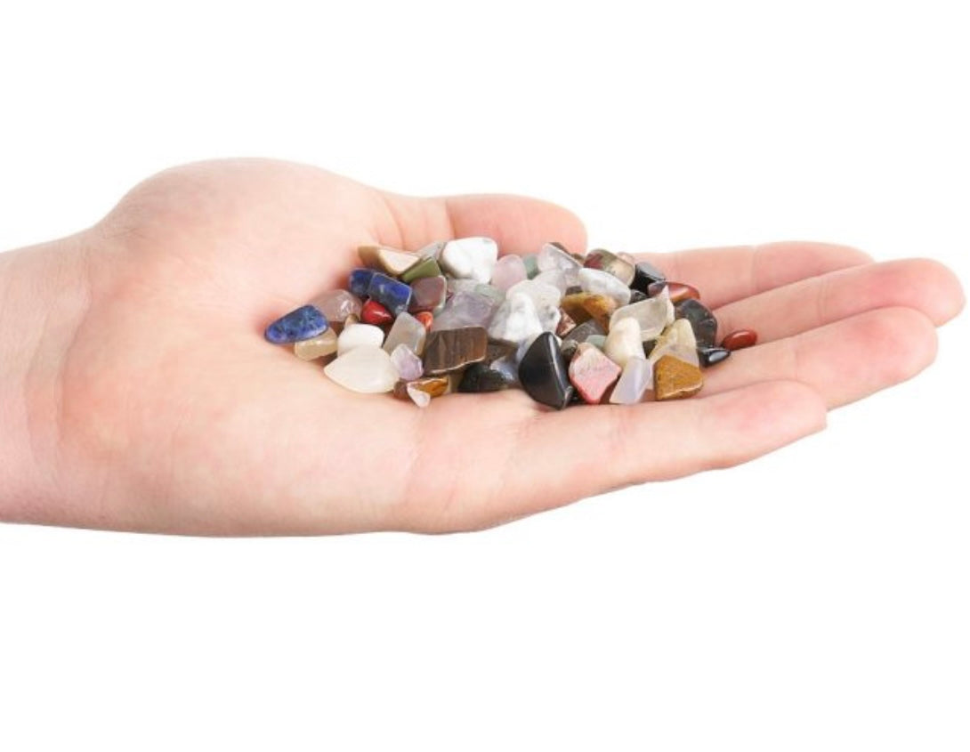 🌈 TUMBLESTONE MIX – EXTRA SMALL 8–12 MM (1 KG)