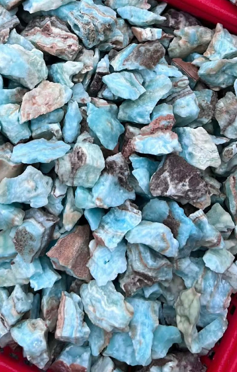 1kg Rough Blue Aragonite – Natural Raw Material