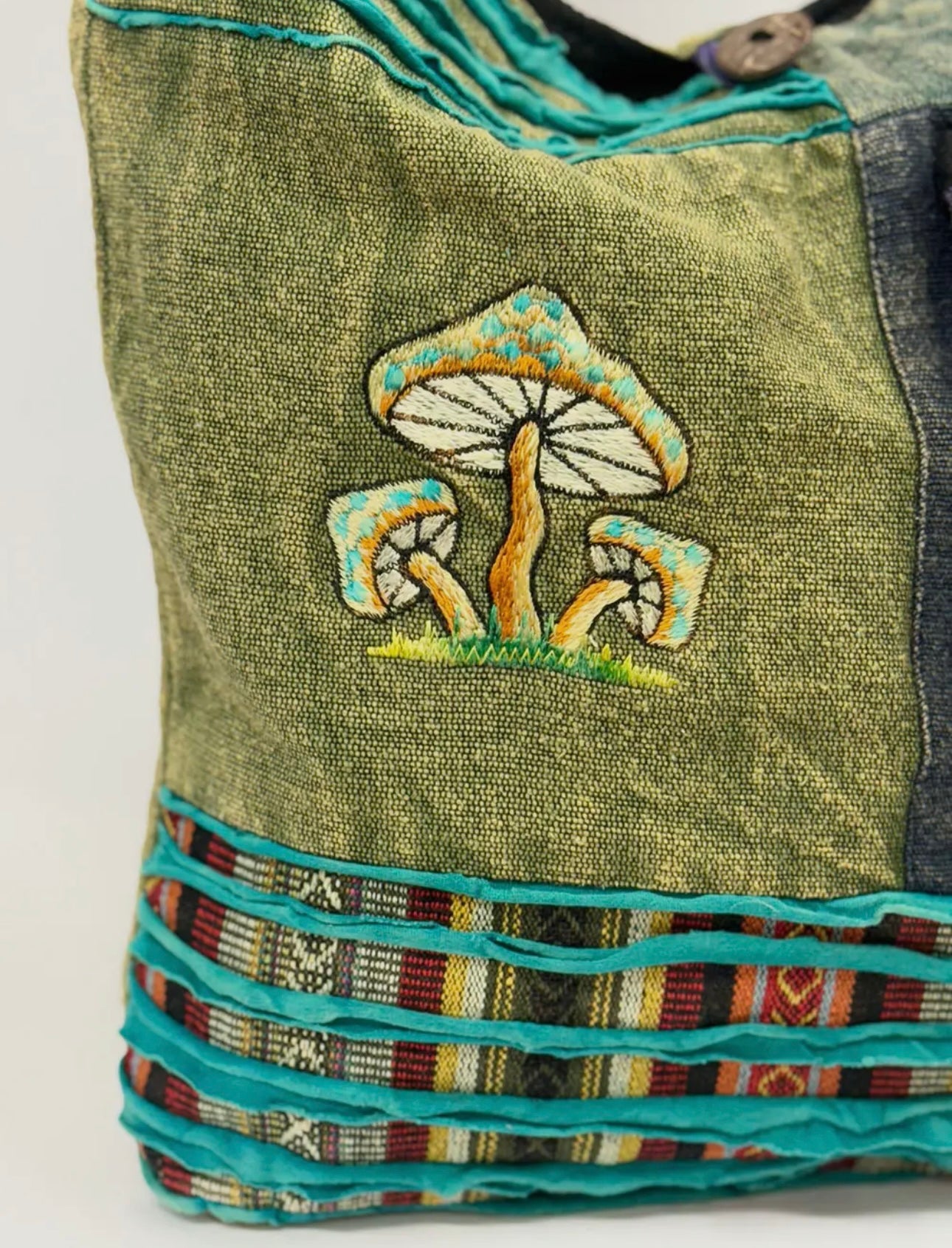 Mushroom Crossbody
Cotton Bag