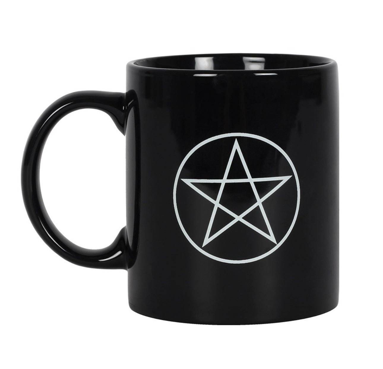 PENTAGRAM BLACK MUG