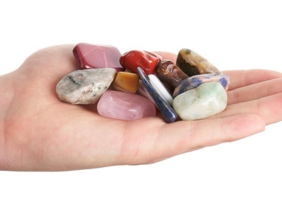 🌈 TUMBLESTONE MIX – LARGE 30–40 MM (1 KG)