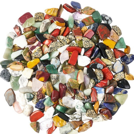 🌈 TUMBLESTONE MIX – LARGE 30–40 MM (1 KG)