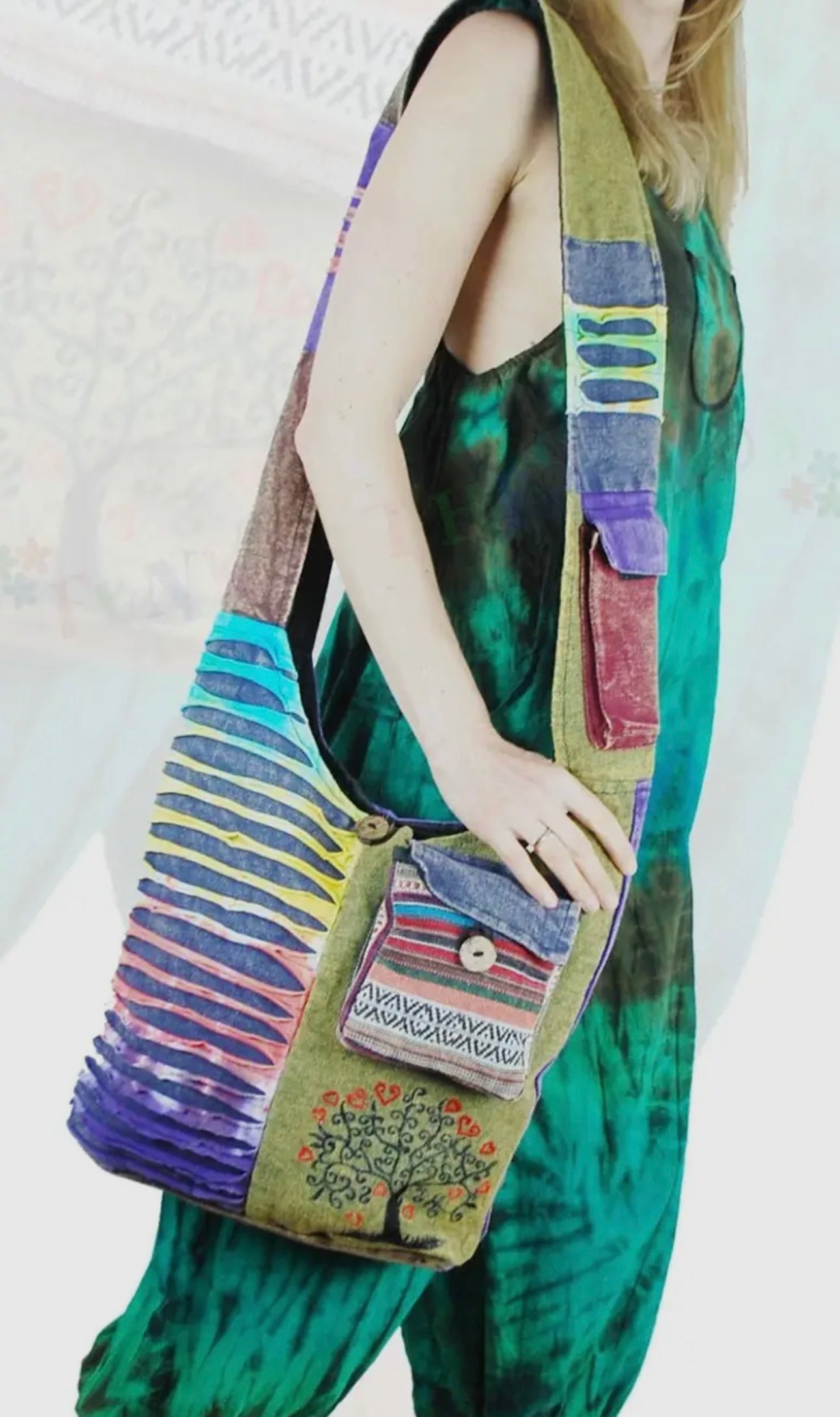 Tree of Life Crossbody
Cotton Bag