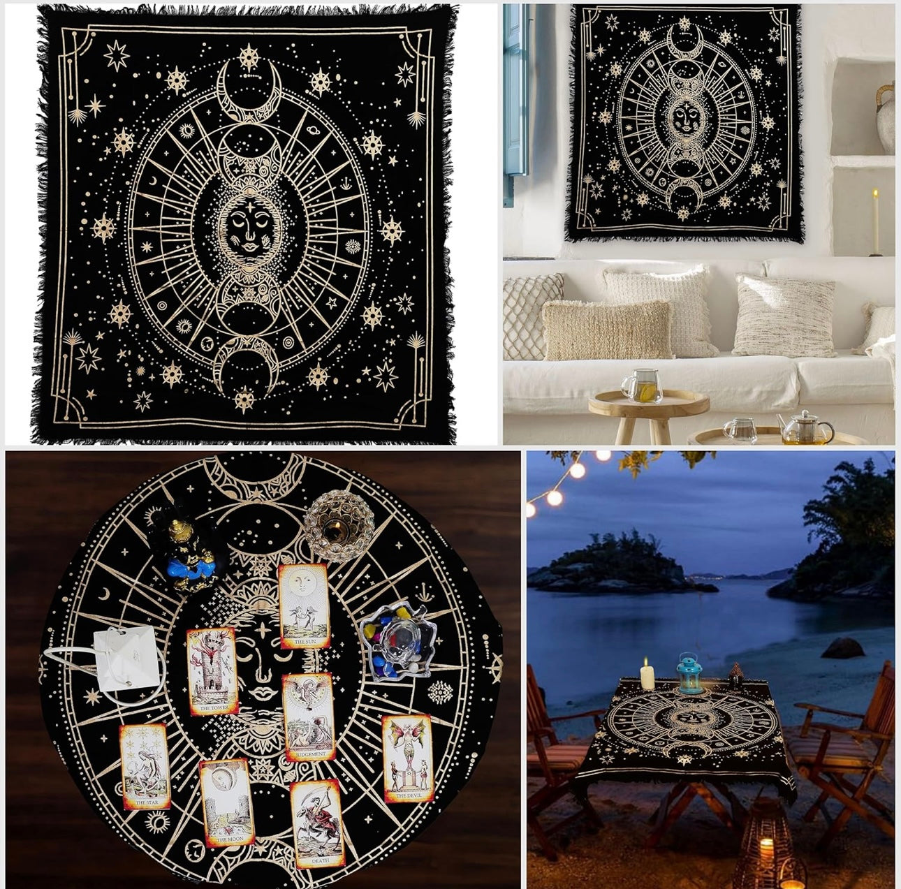 Celestial moon phases