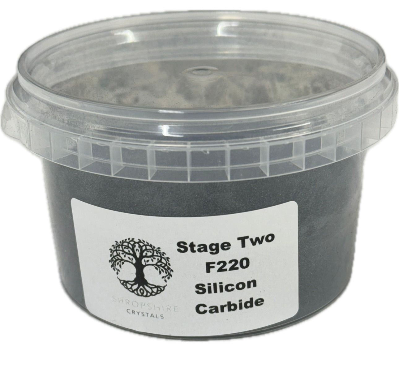 1 kg Silicon Carbide Grit – F220 (Virgin Grade, Resealable Pot)