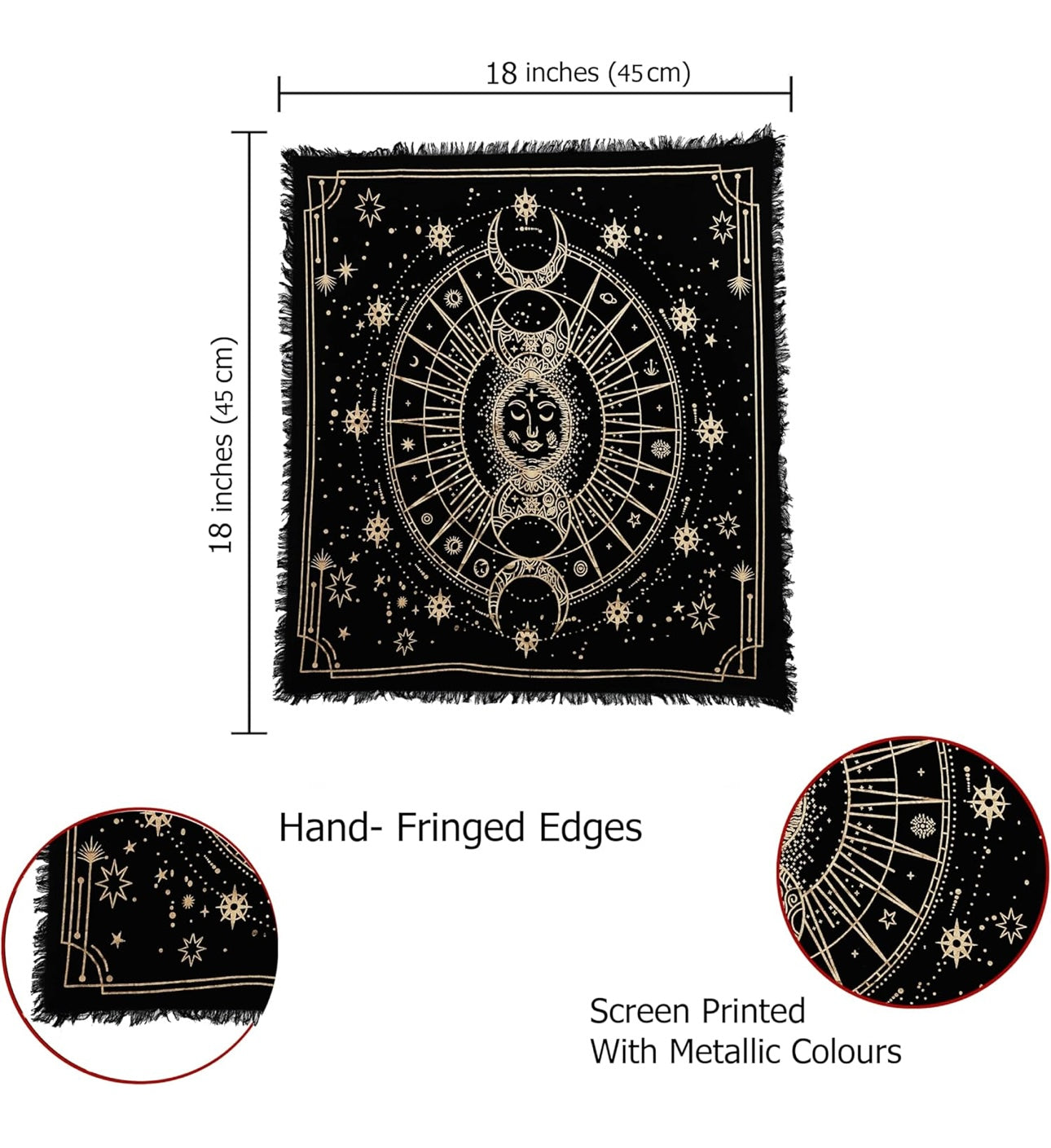 Celestial moon phases