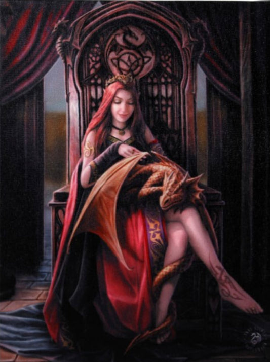 SMALL FRIENDS FOREVER CANVAS PICTURE BY ANNE STOKES