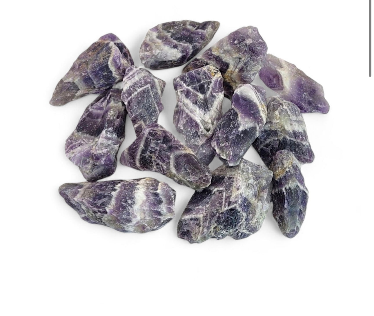 Chevron/dream amethyst per kilo