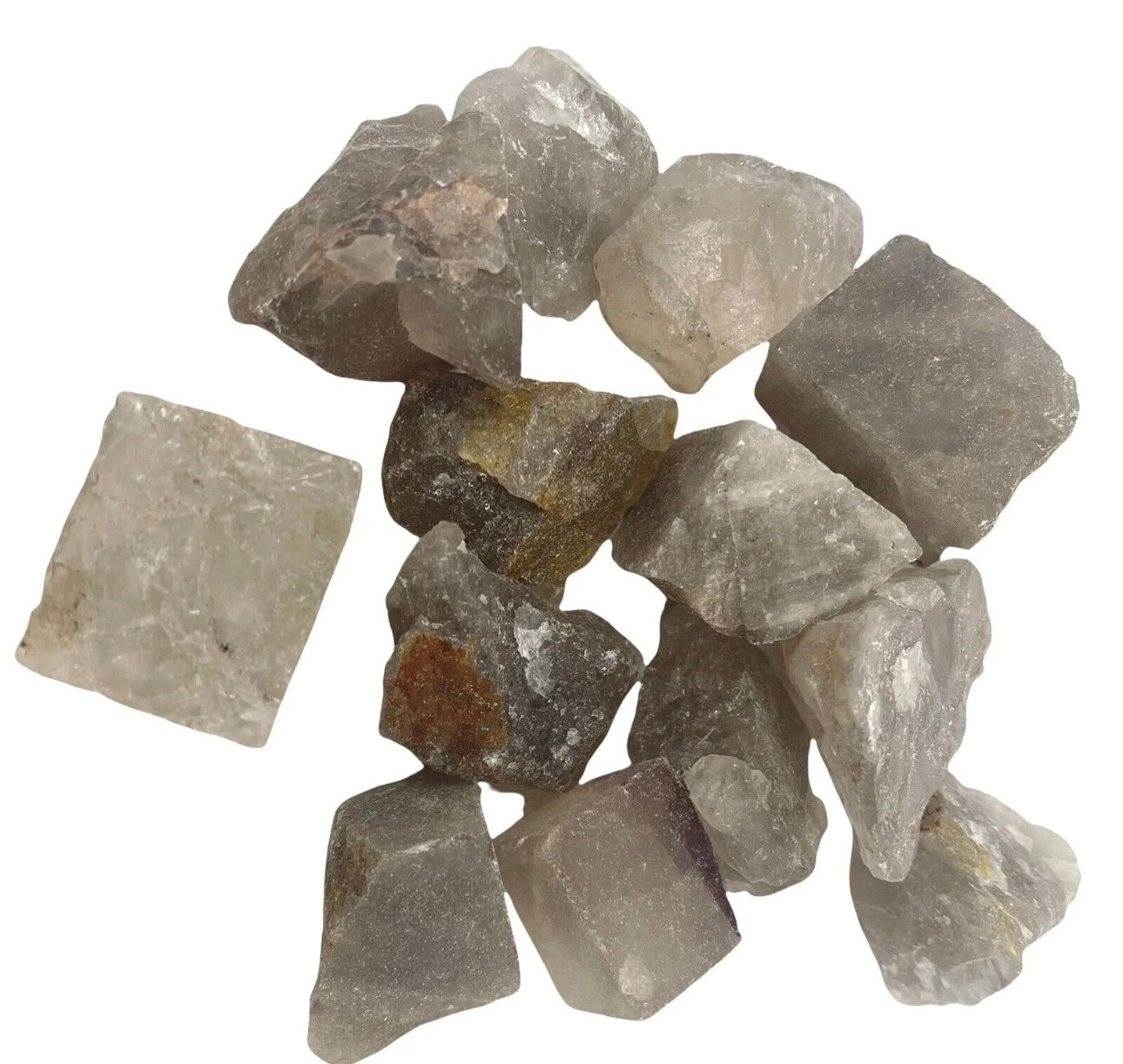 Rough Smokey Quartz Chunks for Tumbling – Natural & Earthy
