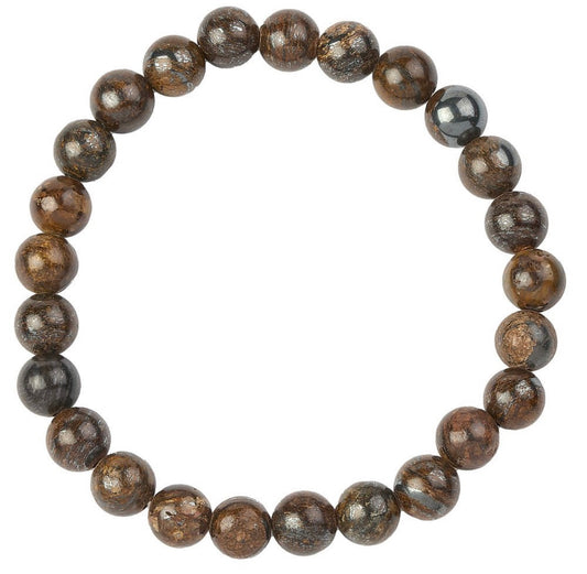 Bronzite 8mm bead bracelet
