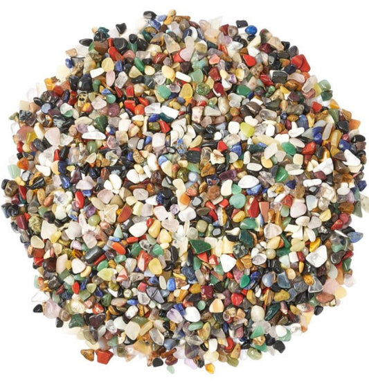 🌈 TUMBLESTONE MIX – EXTRA SMALL 8–12 MM (1 KG)