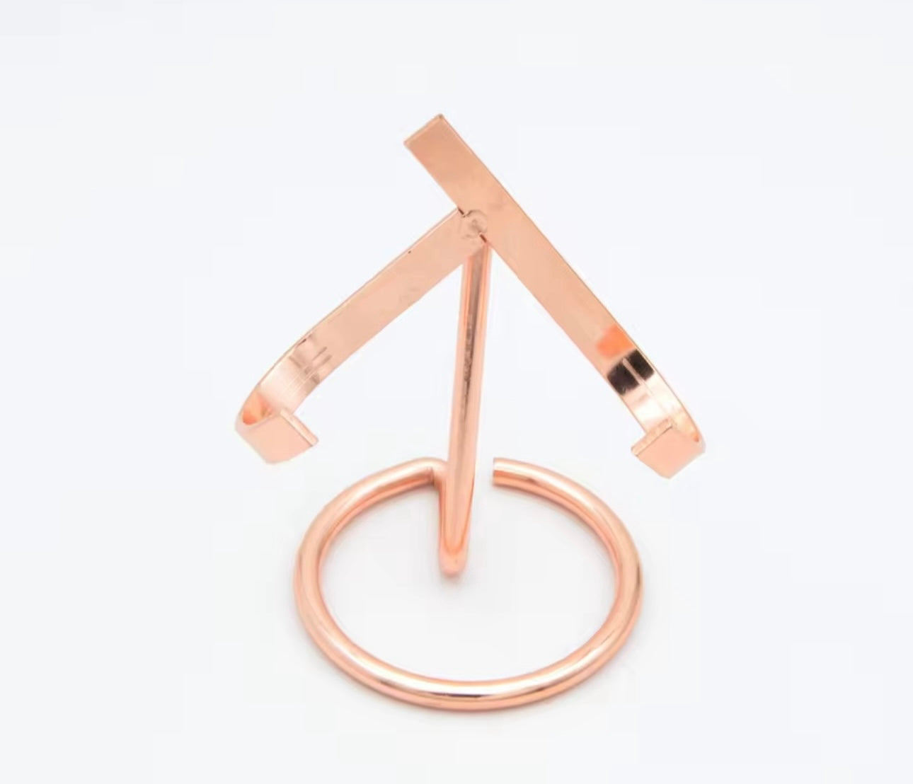 Copper colour stand