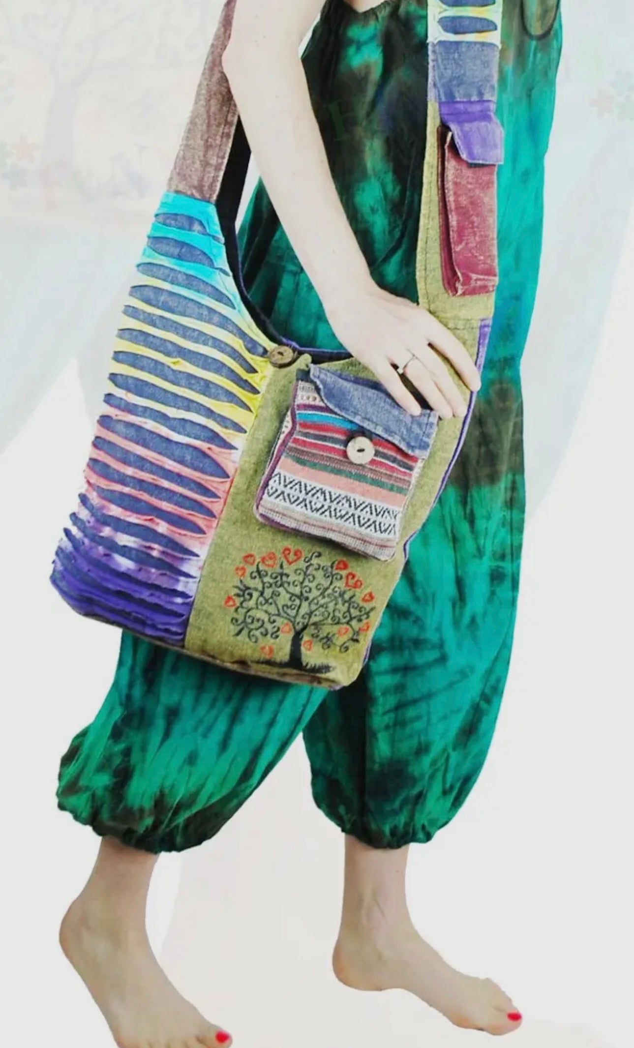 Tree of Life Crossbody
Cotton Bag