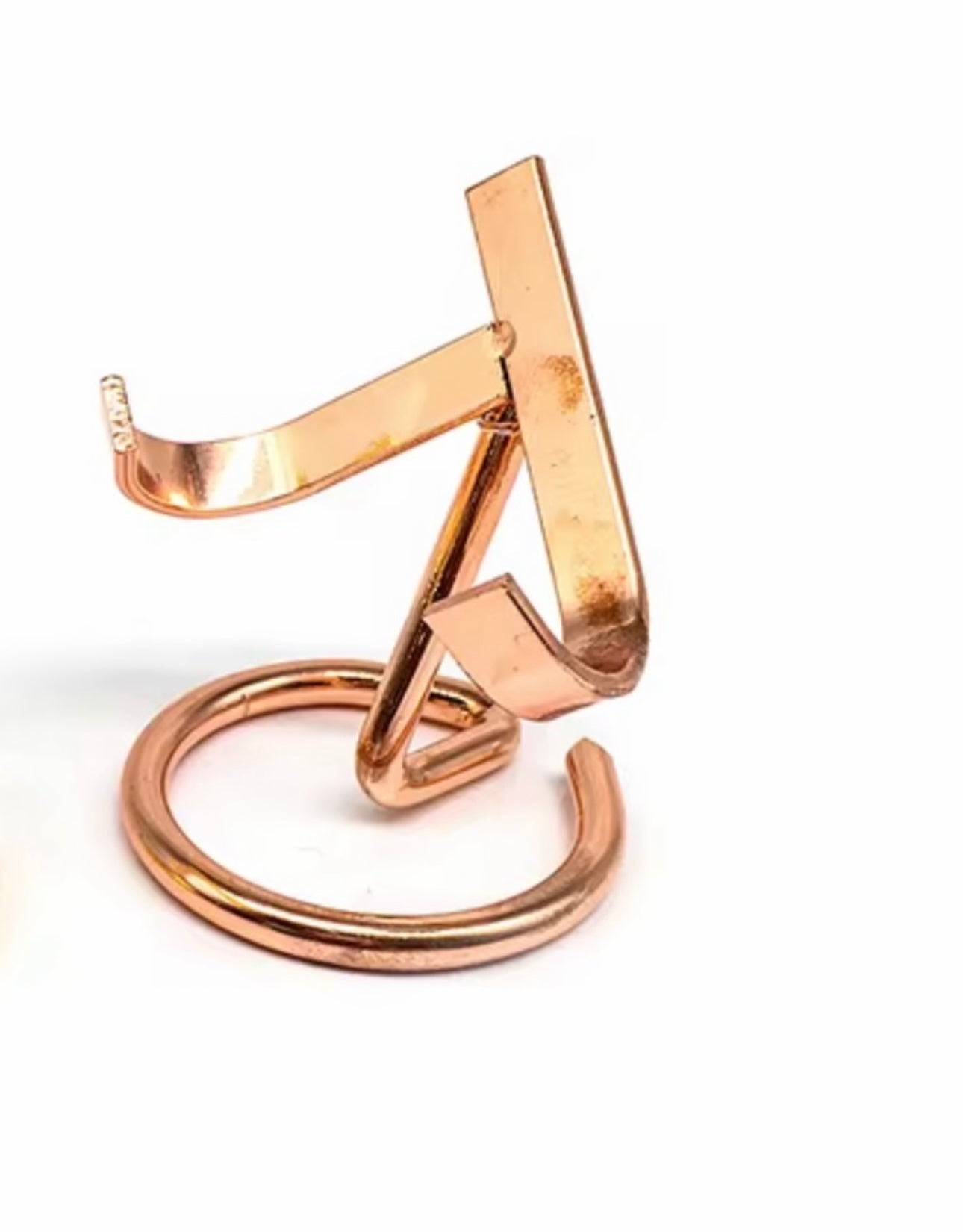 Copper colour stand