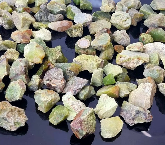1kg Rough Green Opal – Madagascar – Natural Raw Stones