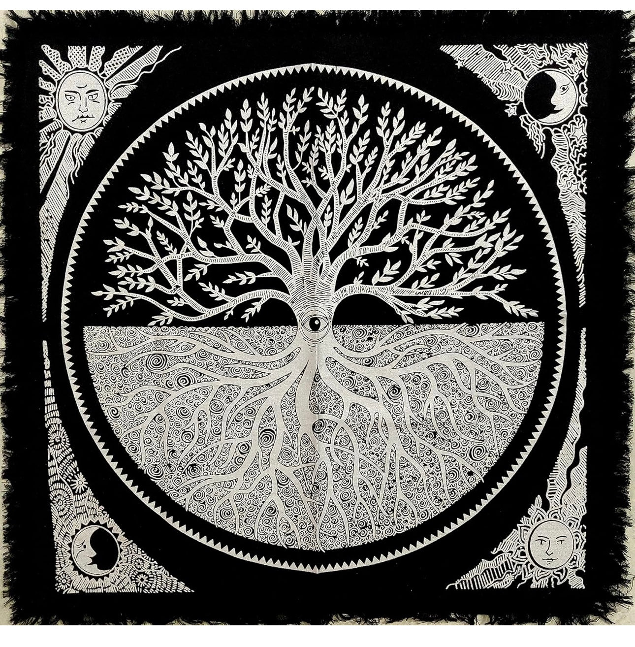 Silver tree of life