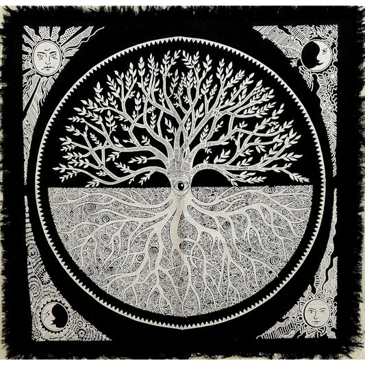 Silver tree of life