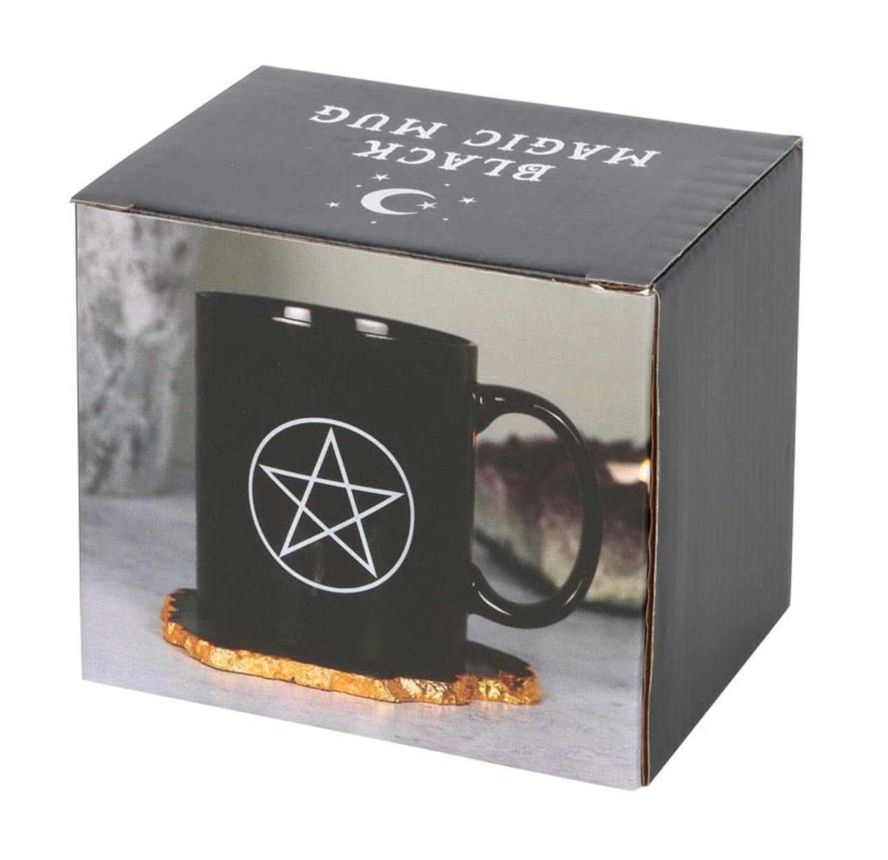 PENTAGRAM BLACK MUG