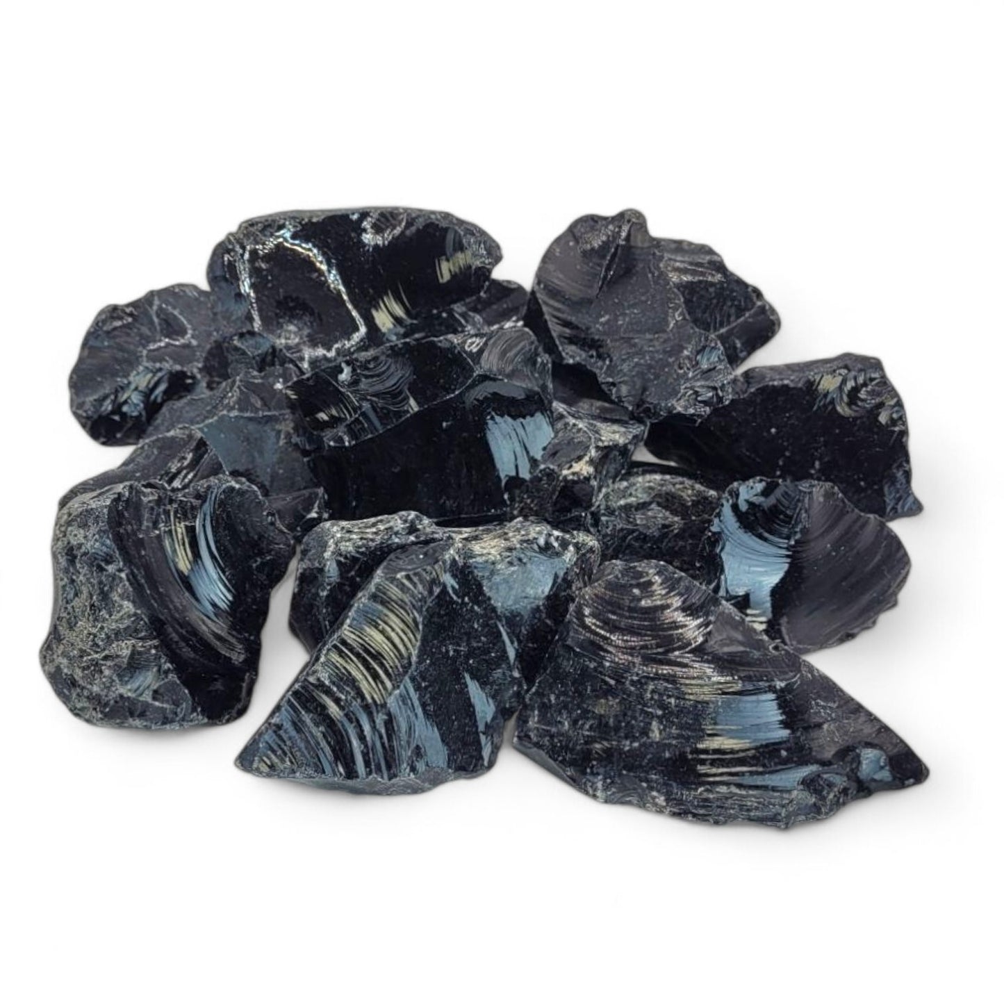 Black obsidian