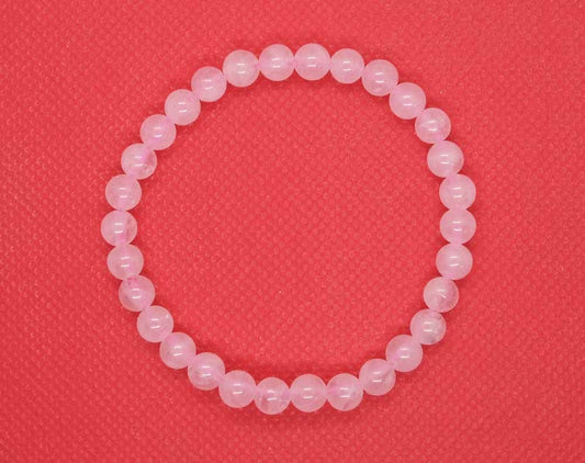 8mm rose quartz bracelet