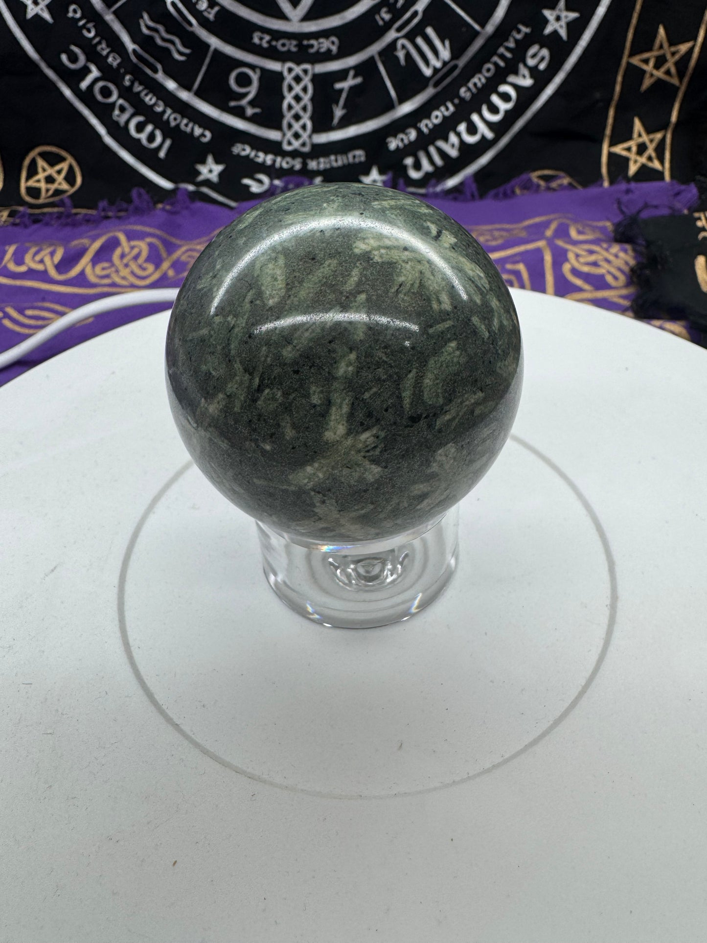 Bamboo jasper sphere lft2#1